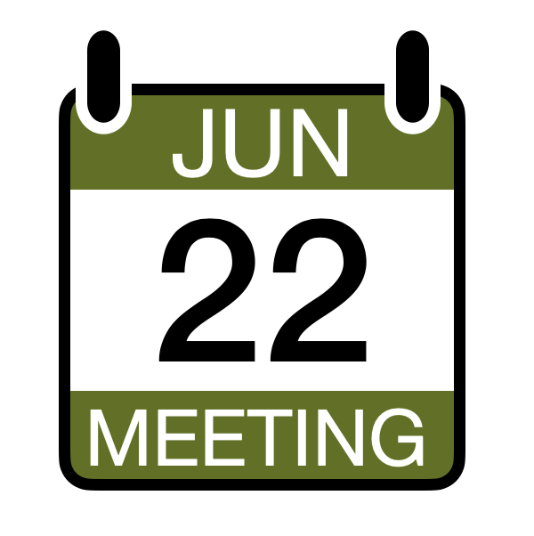 Virtual Meeting Wednesday June 22nd
