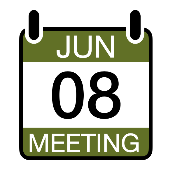 Virtual Meeting on Wednesday June 8th