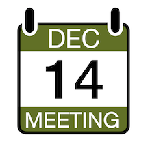 Virtual Meeting Wednesday 12/14
