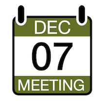 Virtual Meeting WEDNESDAY 12/7