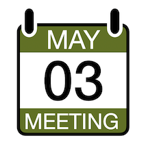 Virtual Meeting Wednesday, May 3rd